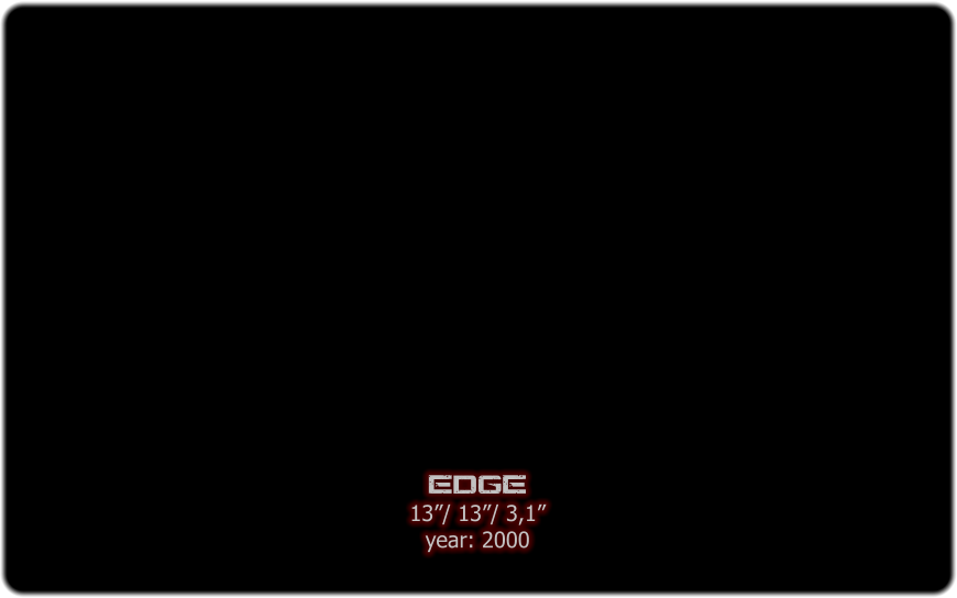 edge 13/ 13/ 3,1 year: 2000